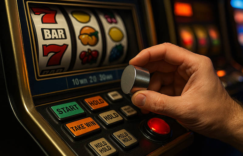 Illegale Methoden: Spielautomaten mit Magneten manipulieren